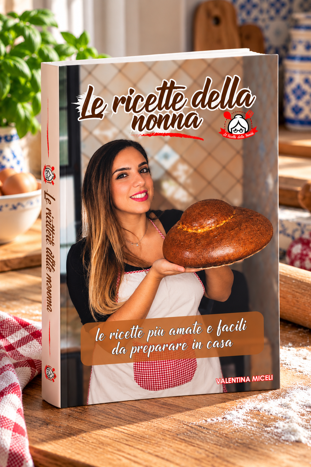 Le ricette della nonna di Valentina Miceli - copertina del libro